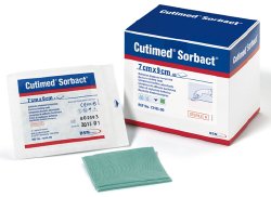 Antimicrobial Mesh Dressing Cutimed® Sorbact® 2-3/4 X 3-1/2 Inch Rectangle Sterile - 7216510