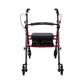 McKesson Four-Wheel Rollator 146-RTL10261RD