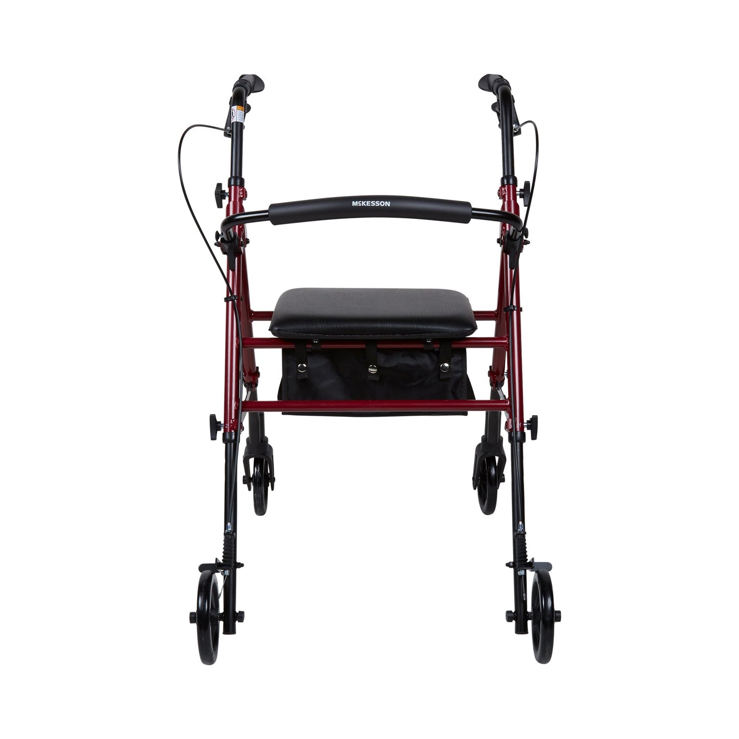 McKesson Four-Wheel Rollator 146-RTL10261RD