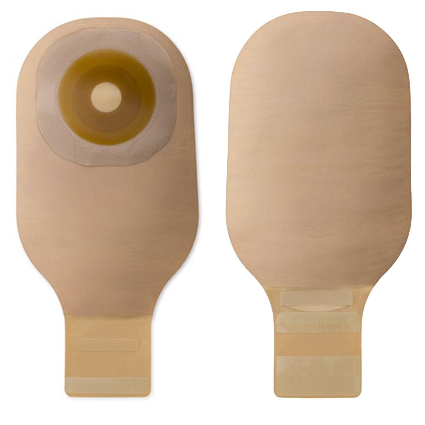 Colostomy Pouch Premier™ Flextend™ One-Piece System 12 Inch Length Flat, Pre-Cut 1 Inch Stoma Drainable - 8552