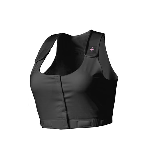 Larissa™ Post-Surgical Bra, Black, X-Large HC00002BXL