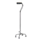 drive™ Aluminum Small Base Quad Cane, 30 – 39 Inch Height 10301-4