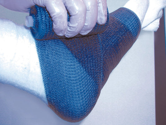 BSN Medical Delta-Lite Plus Light Blue Cast Tape, 4 Inch x 4 Yard 7345837, Box of 10