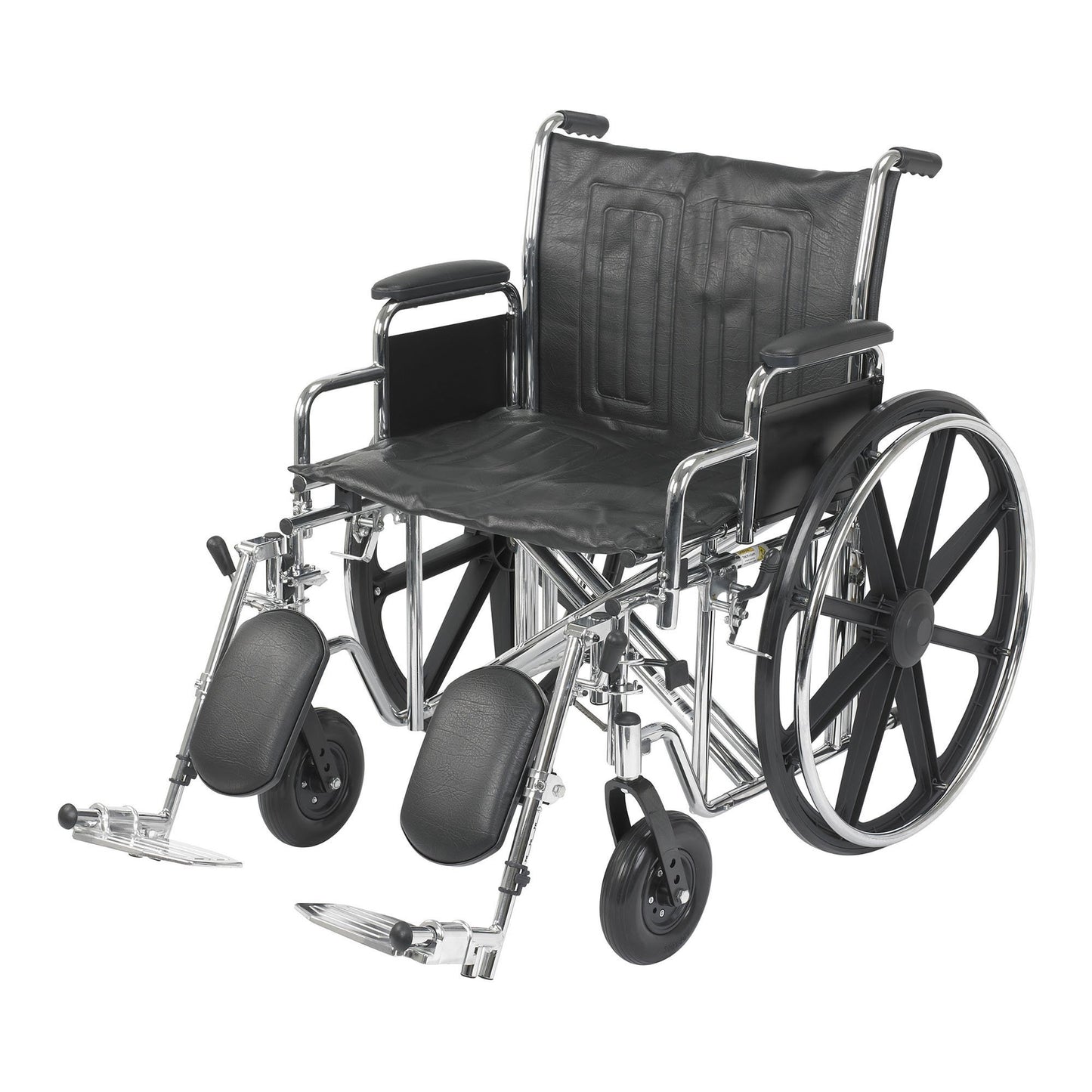 McKesson Bariatric Wheelchair, 22 Inch Seat Width 146-STD22ECDDA-ELR