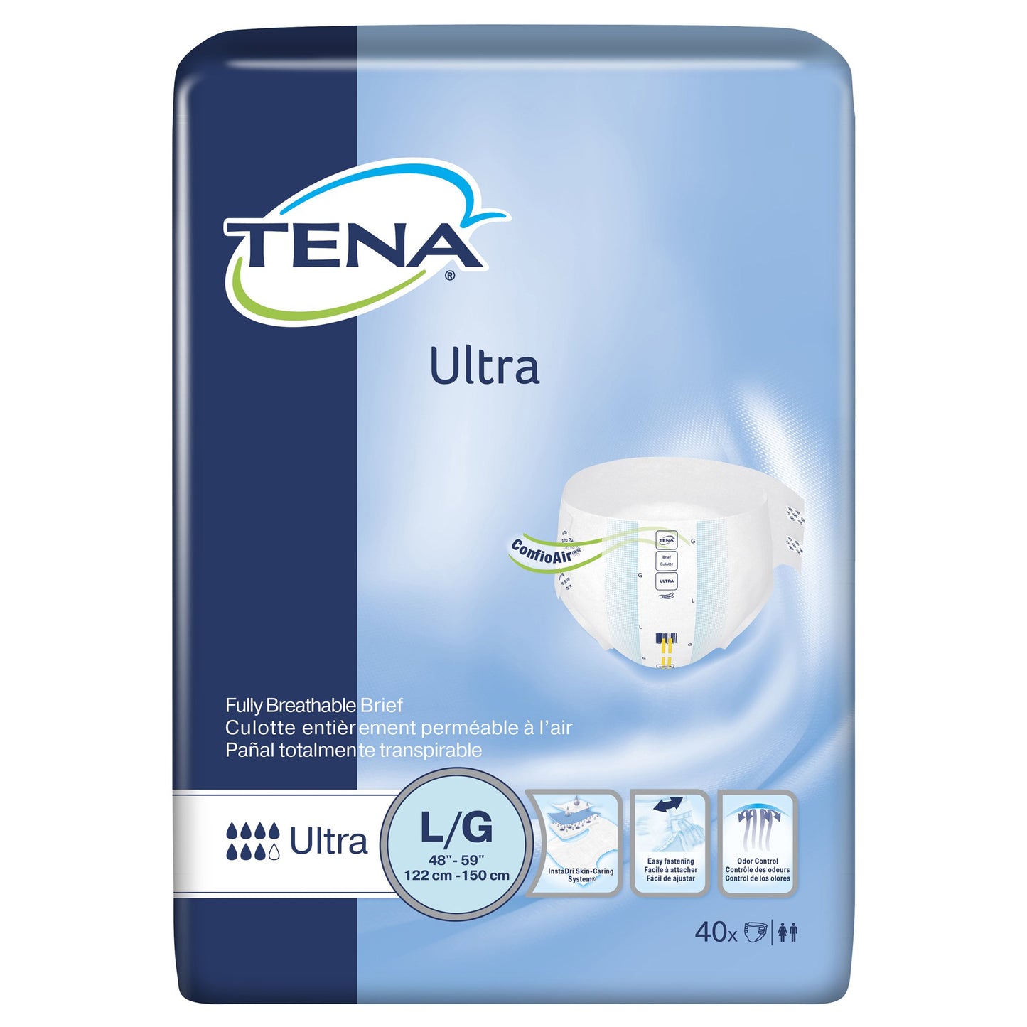Tena® Ultra Incontinence Brief, Large 67351