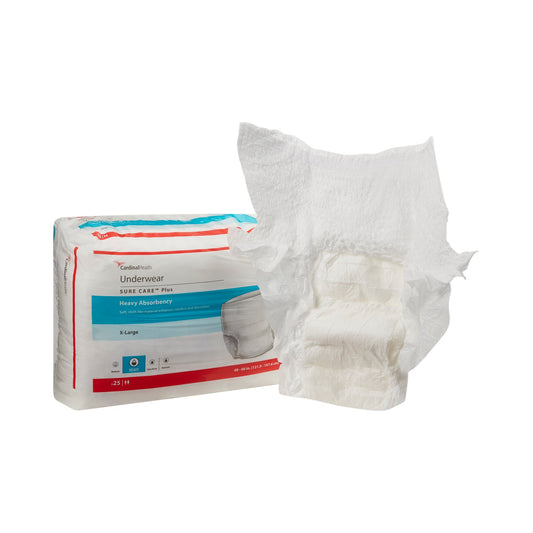 Sure Care™ Plus Heavy Absorbent Underwear, Extra Large 1625R