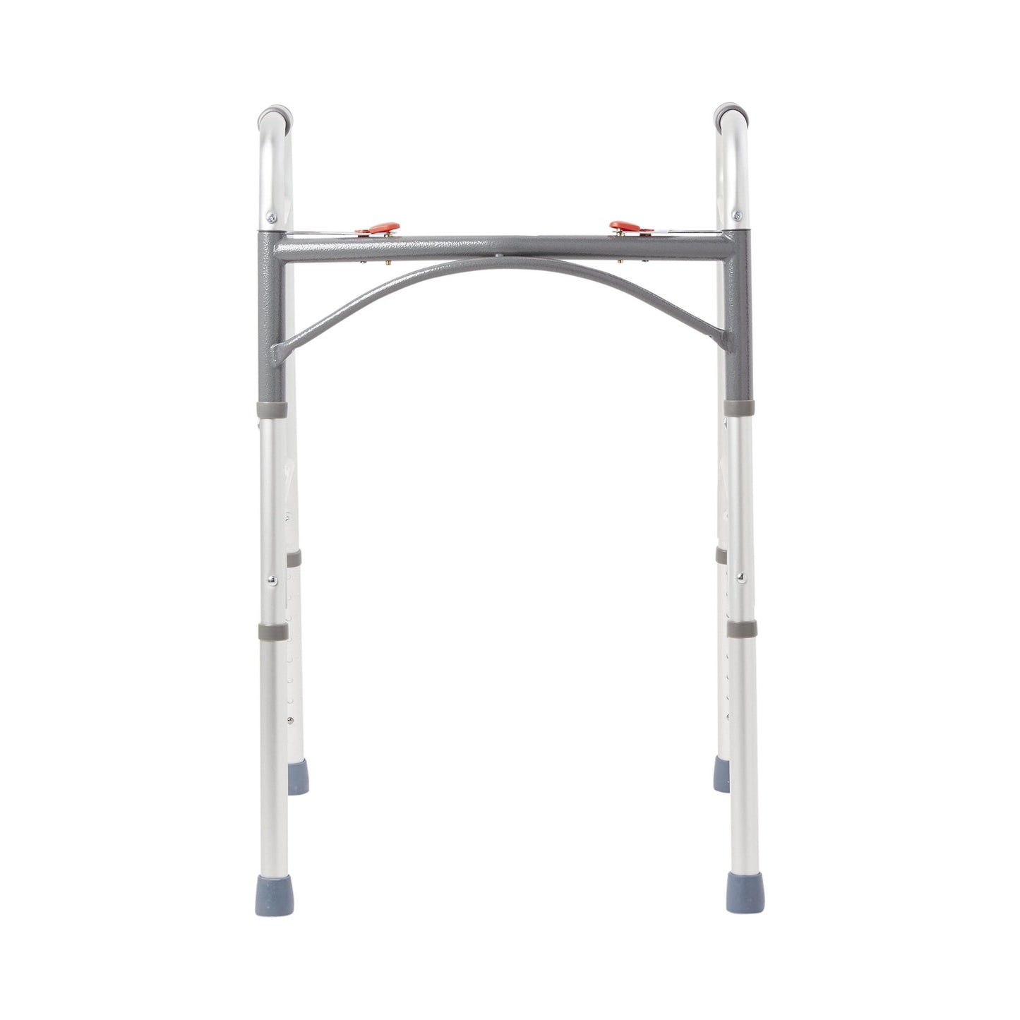 McKesson Aluminum Folding Walker, 32 – 39 Inch Height 146-10200-1