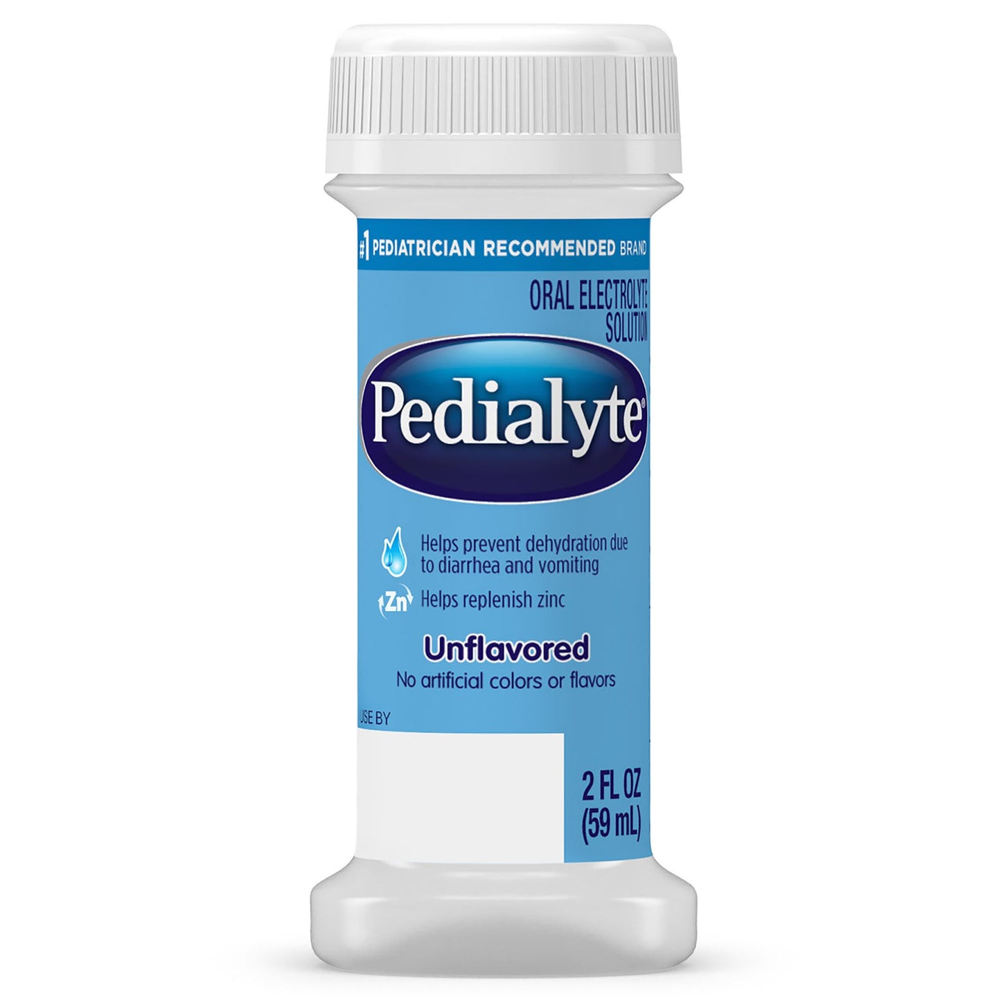 Oral Electrolyte Solution Pedialyte® Classic Unflavored 2 oz. Electrolyte - 59892
