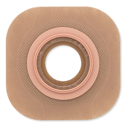 Ostomy Barrier FlexTend™ Trim to Fit, Extended Wear Without Tape 70 mm Flange Blue Code System Hydrocolloid Up to 2-1/4 Inch Opening - 15604