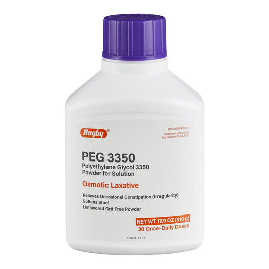 Polyethylene Glycol 3350 (PEG 3350) / Sodium Chloride / Sodium Bicarbonate / Potassium Chloride 510 Gram Powder for Solution 30 Doses 00536105227