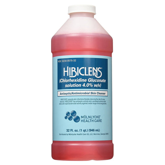 Antiseptic / Antimicrobial Skin Cleanser Hibiclens® 32 oz. Bottle 4% Strength CHG (Chlorhexidine Gluconate) NonSterile - 57532