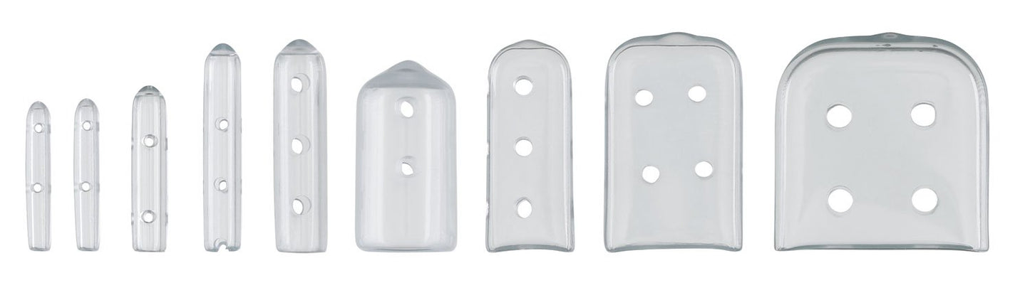 Instrument Tip Guard Tip-It™ 1/16 X 3/8 X 1 Inch, Size 7, Vented, Clear - 3-2507C