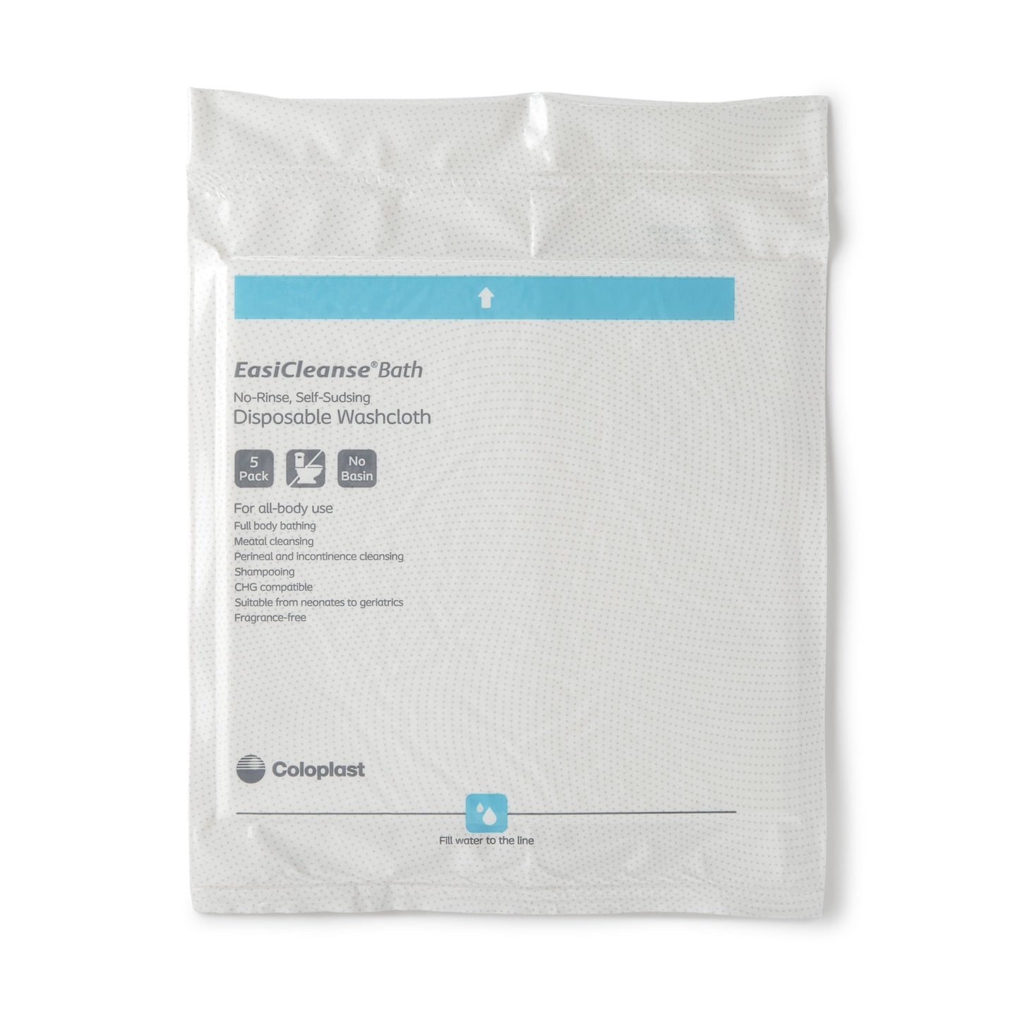 Bedside-Care® EasiCleanse™ Bath Personal Cleansing Wipes, Unscented, Soft Pack COI7056