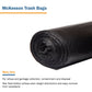 McKesson Super Heavy Duty Trash Bag, Black, 56 gal. SL4347150K