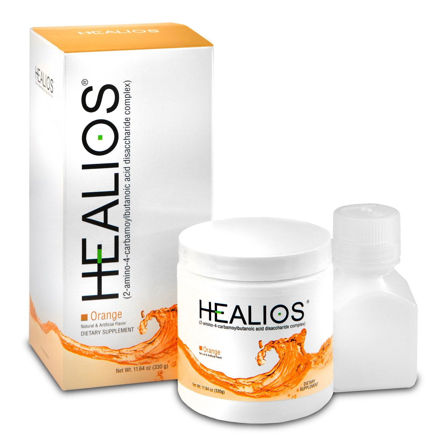 Oral Supplement Healios® Orange Flavor Powder 11.64 oz. Jar - GN0141