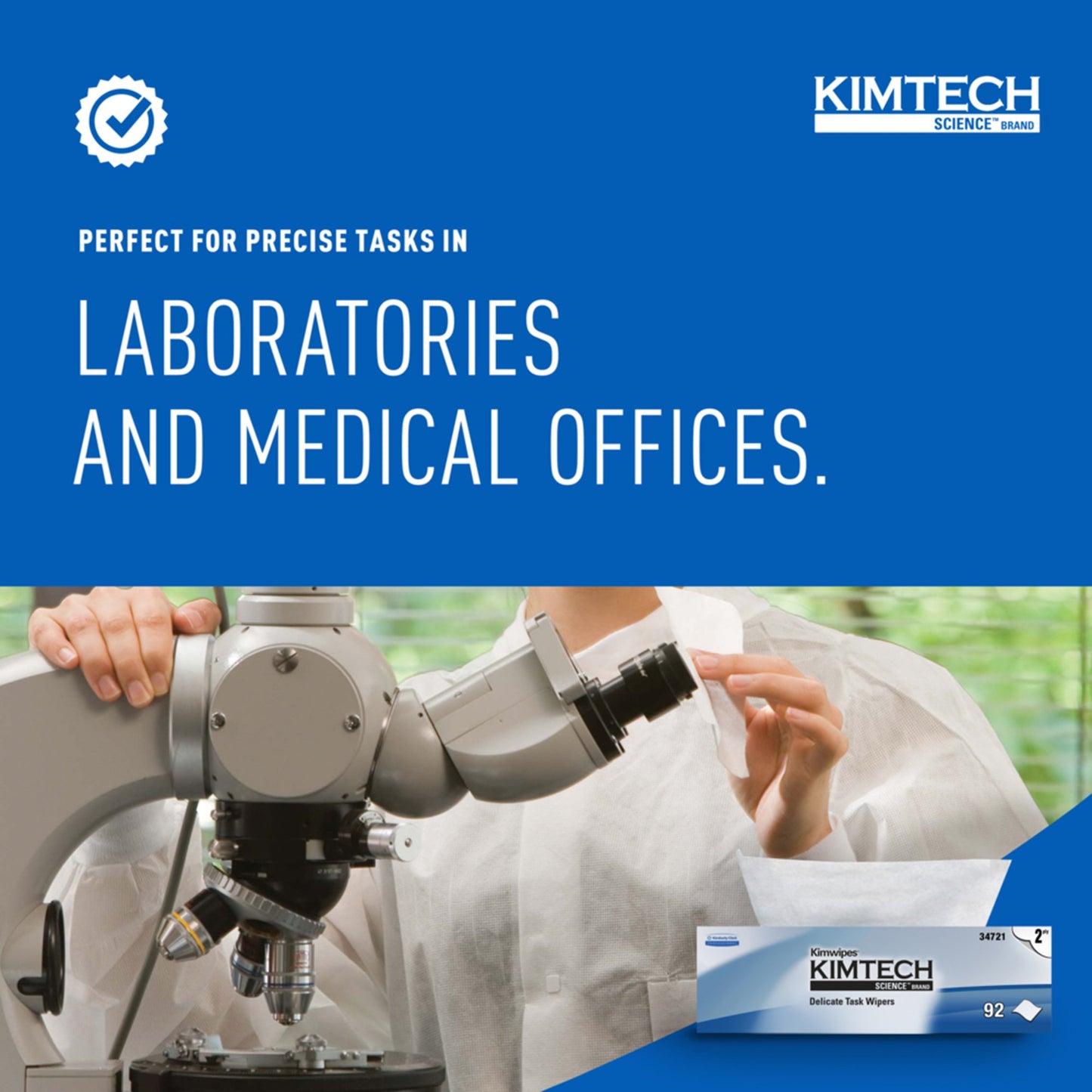 Kimtech Science™ Kimwipes™ Delicate Task Wipes, 2-Ply 34721