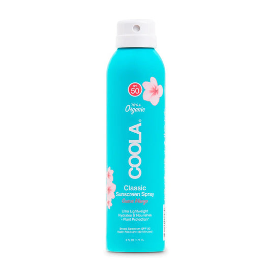 Sunscreen COOLA® Classic Body SPF 50 Spray 6 oz. Aerosol Can CL10120