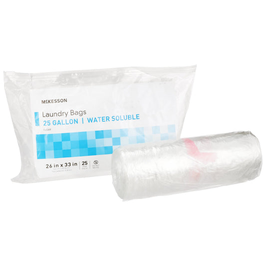 Water Soluble Laundry Bag McKesson 20 to 25 gal. 26 X 33 Inch - 03-641A