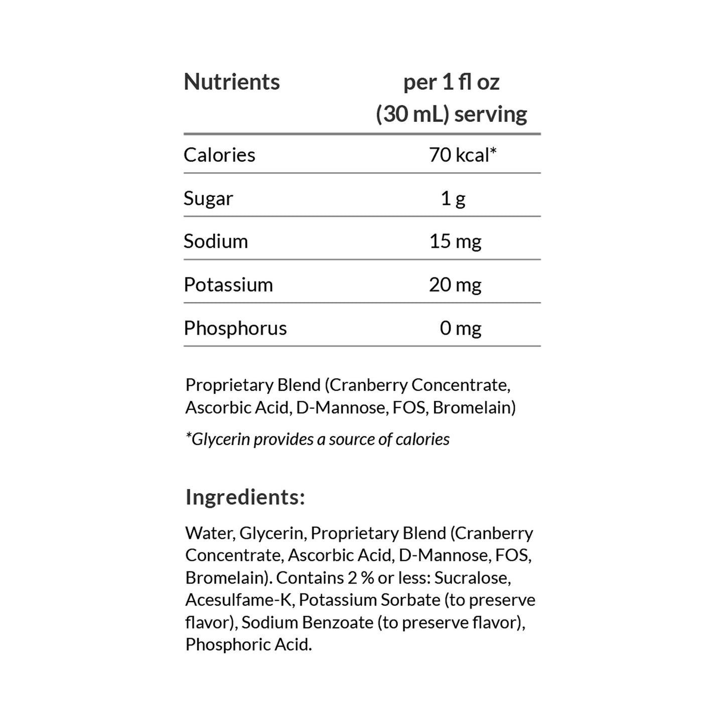 UTI-Stat® Cranberry Urinary Tract Complex 78404