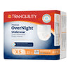 Unisex Adult Absorbent Underwear Tranquility® Premium OverNight™ Pull On with Tear Away Seams X-Small Disposable Heavy Absorbency - 2113