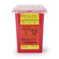 BD Multi-purpose Sharps Container, 1 Quart, 7 x 4.9 x 3.9 Inch 305635