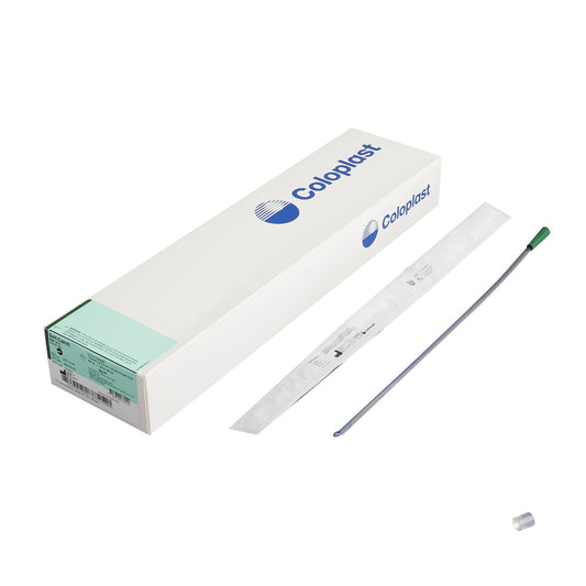 Urethral Catheter Self-Cath® Coude Tip Uncoated PVC 14 Fr. 16 Inch - 614