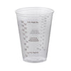 Solo Graduated Drinking Cup, Ultra Clear, 10 oz, Clear Plastic, Disposable TP10DGM