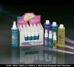 Deodorizer Medi-aire® Biological Odor Eliminator Liquid 1 oz. Bottle Unscented - 7000U
