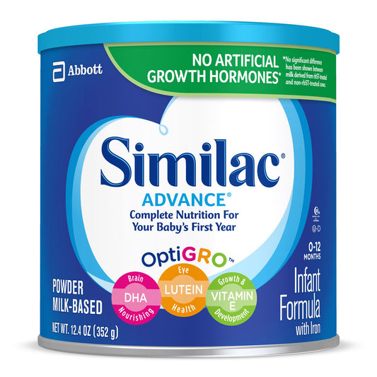 Infant Formula Similac® Advance® Unflavored 12.4 oz. Can Powder Iron - 55957
