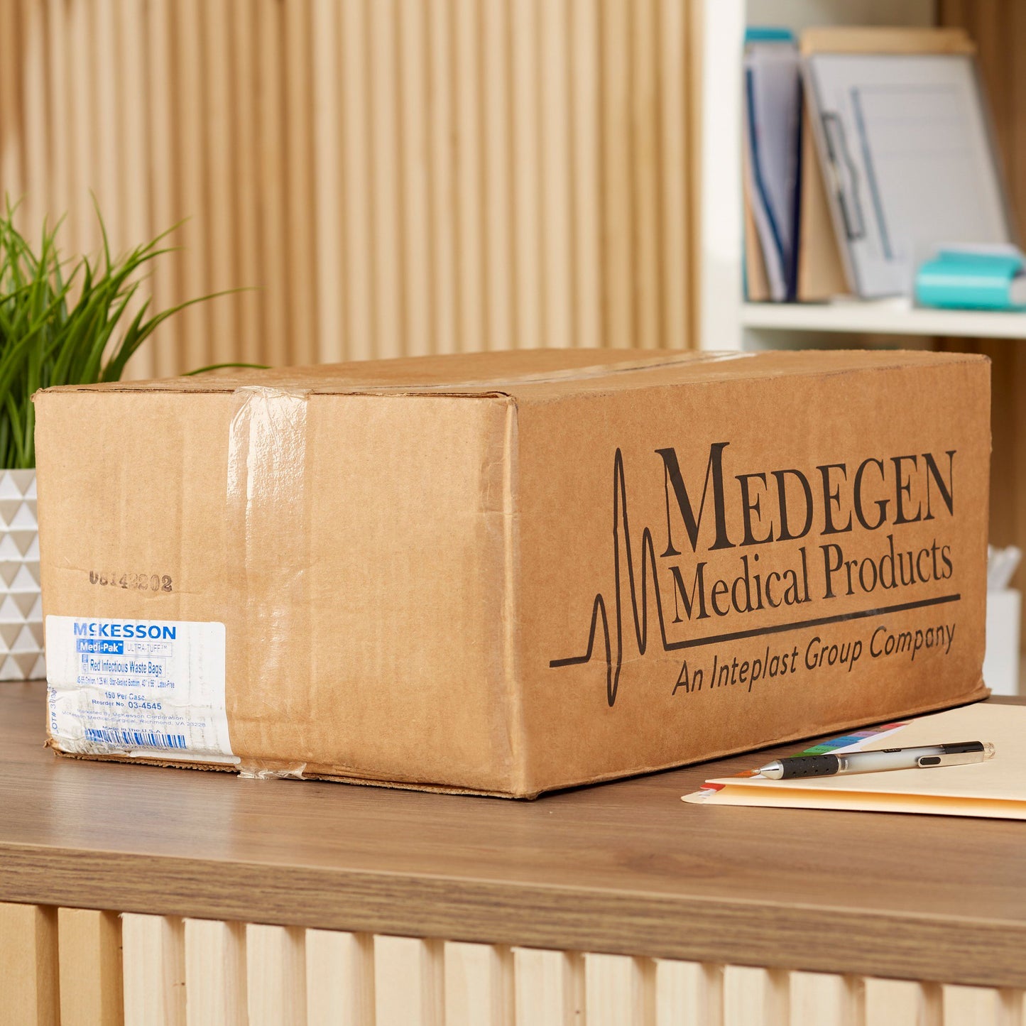 McKesson 45 - 55 Gallon Infectious Waste Bag 03-4545