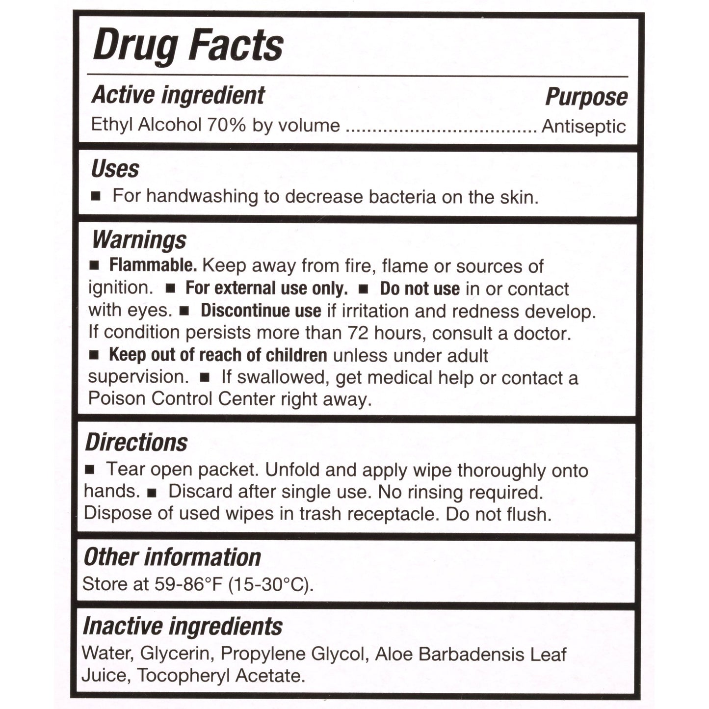 McKesson Hand Sanitizing Wipes 16-3500