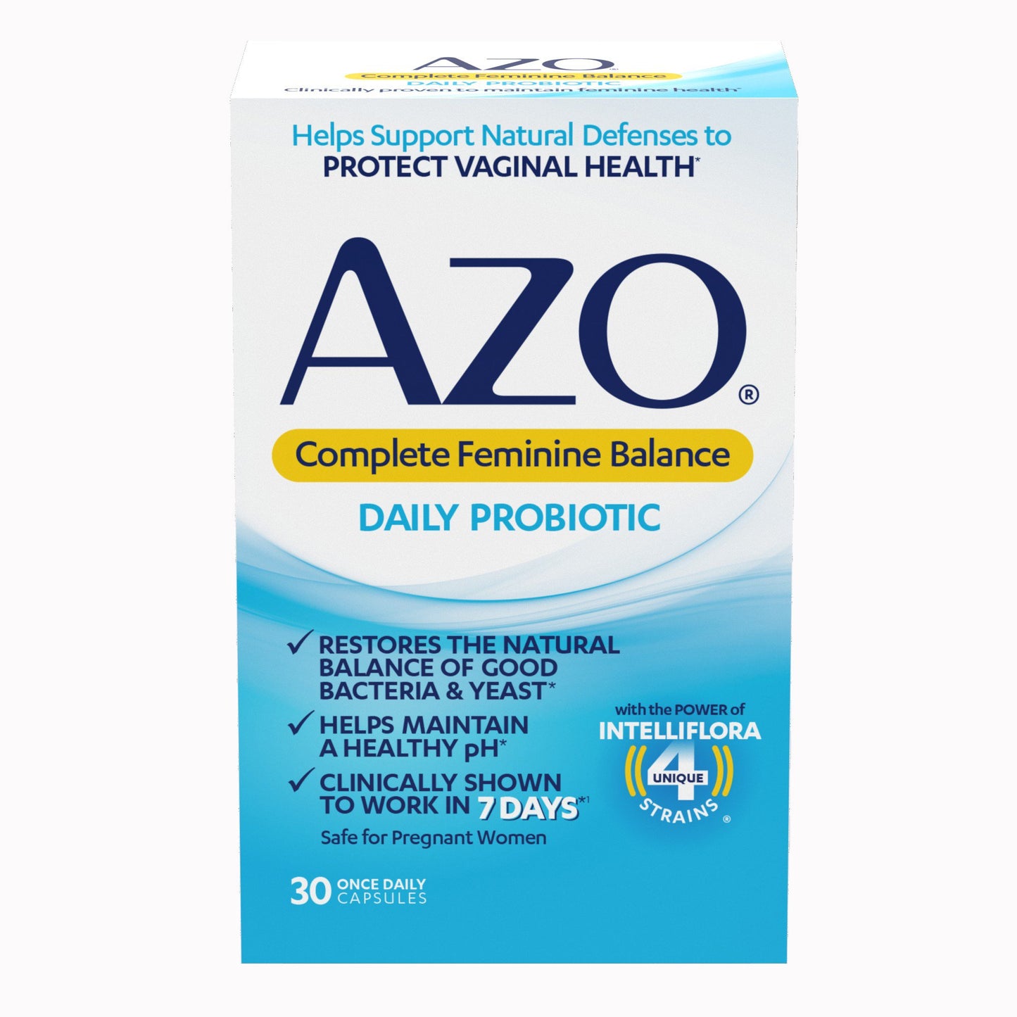 AZO® Complete Feminine Balance Daily Probiotic Capsules 787651760162