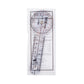 Baseline® 360° Head Plastic Goniometer, 6 Inch Arms 12-1002