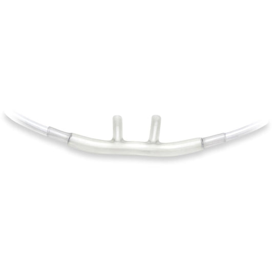 Nasal Cannula Softech® Adult Straight Prong / Flared Tip 7 Foot O2 Line - HUD1820
