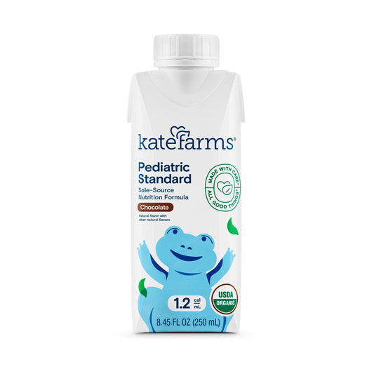 Kate Farms® Pediatric Standard 1.2 Sole-Source Formula, Chocolate, 8.45-oz 811112030713