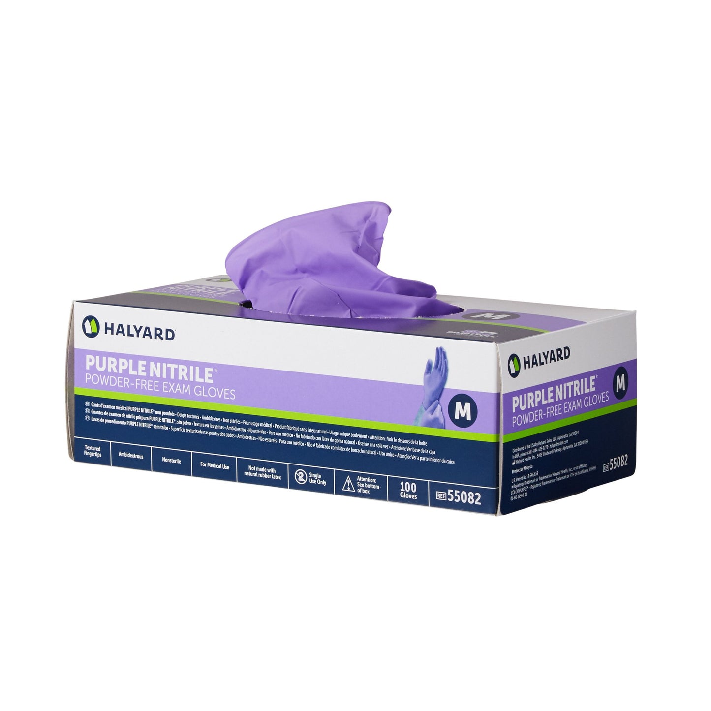 Purple Nitrile® Exam Glove, Medium 55082