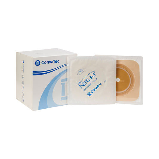 Ostomy Barrier Sur-Fit Natura® Trim to Fit, Standard Wear Stomahesive® Adhesive 70 mm Flange Sur-Fit Natura® System Hydrocolloid 1-7/8 to 2-1/2 Inch O