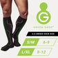 Green Drop™ Compression Socks – Medical-Grade Infused Support, L/XL SOX-1455