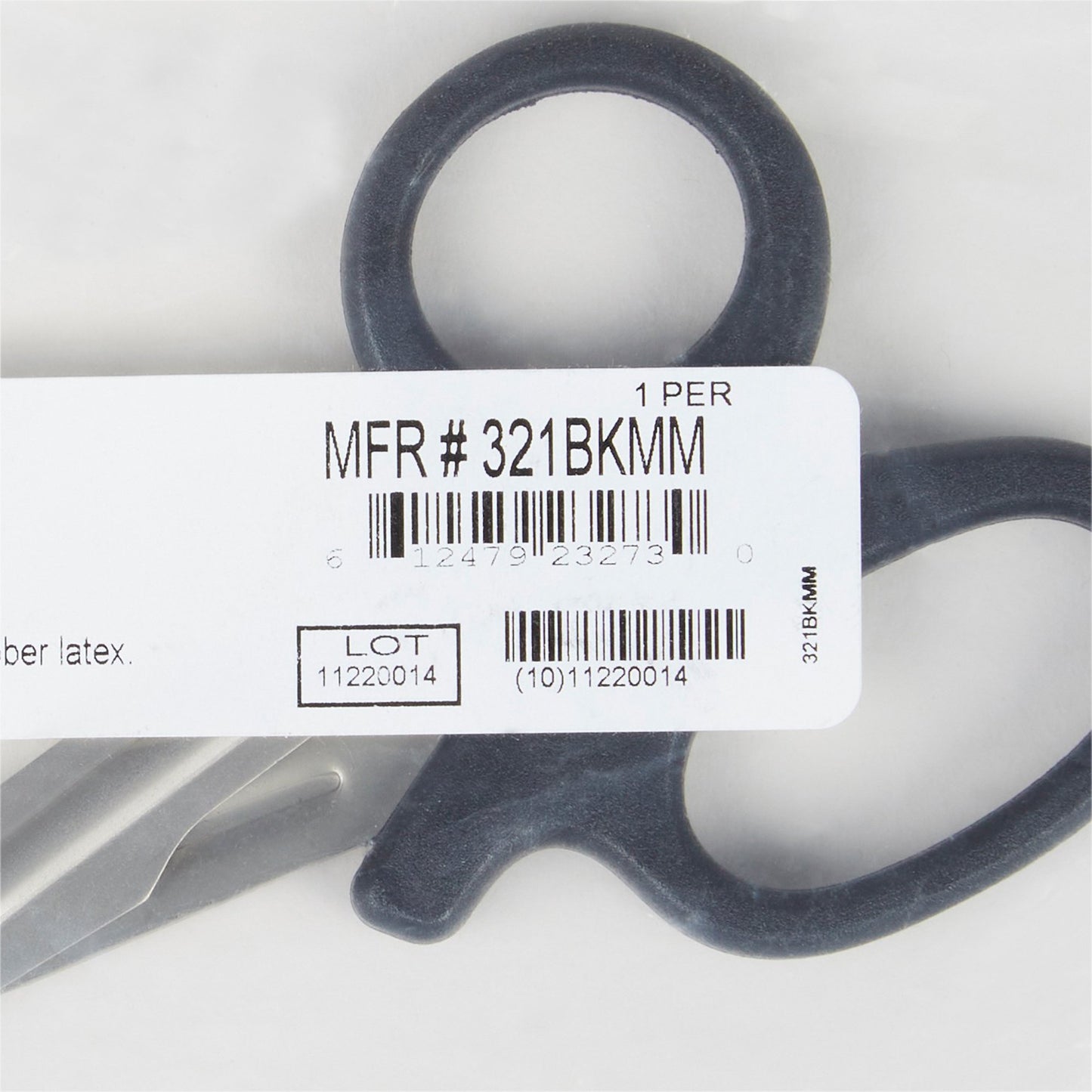 McKesson Medicut™ Trauma Shears, Black, 5.5 Inch length 321BKMM