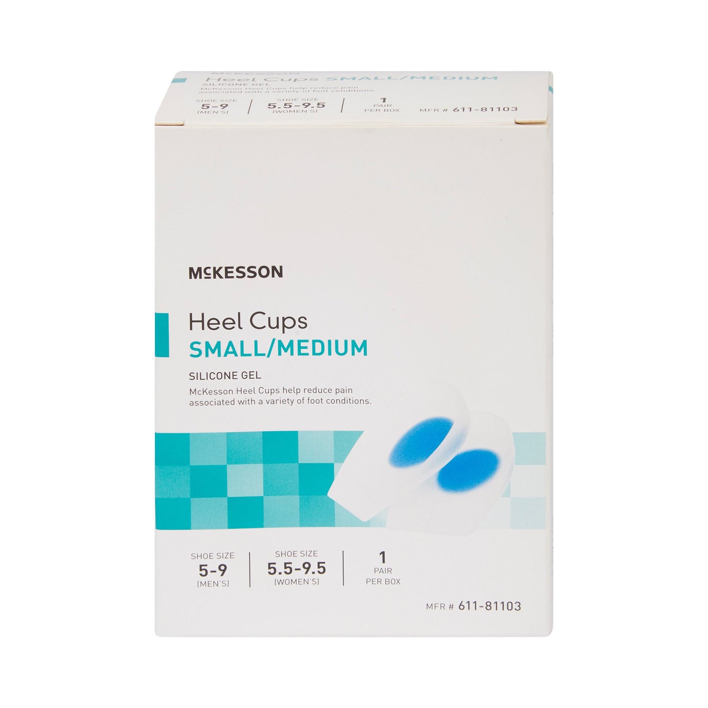McKesson Heel Cup, Small / Medium 611-81103