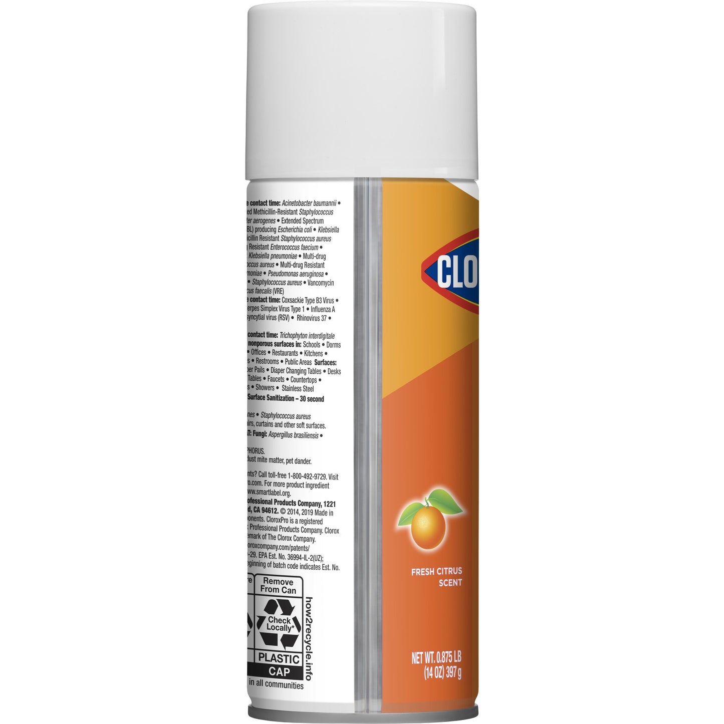 Clorox Pro™ Clorox® 4 in One Surface Disinfectant and Sanitizer, Citrus Scent 31043