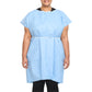 Graham Medical Patient Exam Gown, Extra Large, Blue 70260N