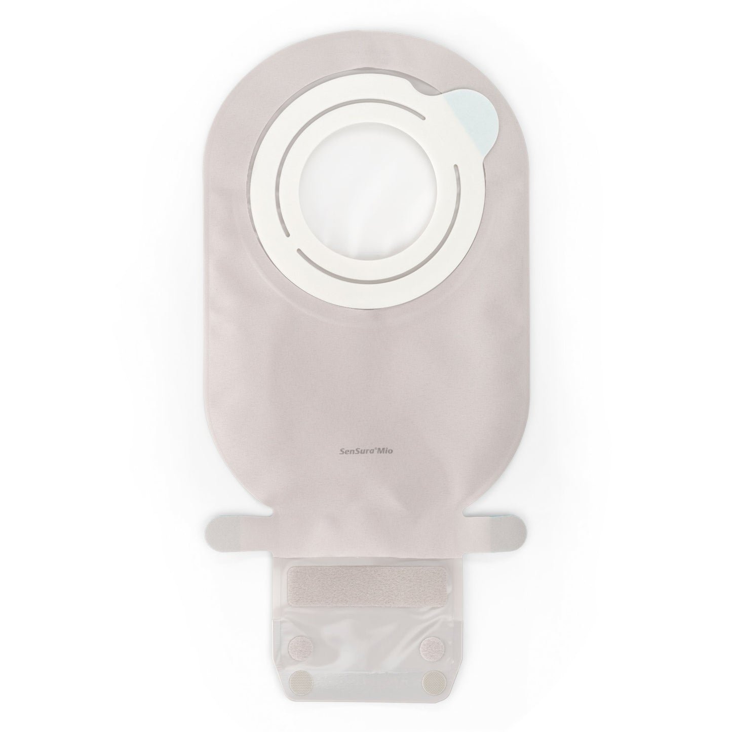 SenSura® Mio Flex 2-Piece Transparent Ostomy Pouch, Red Match 12274