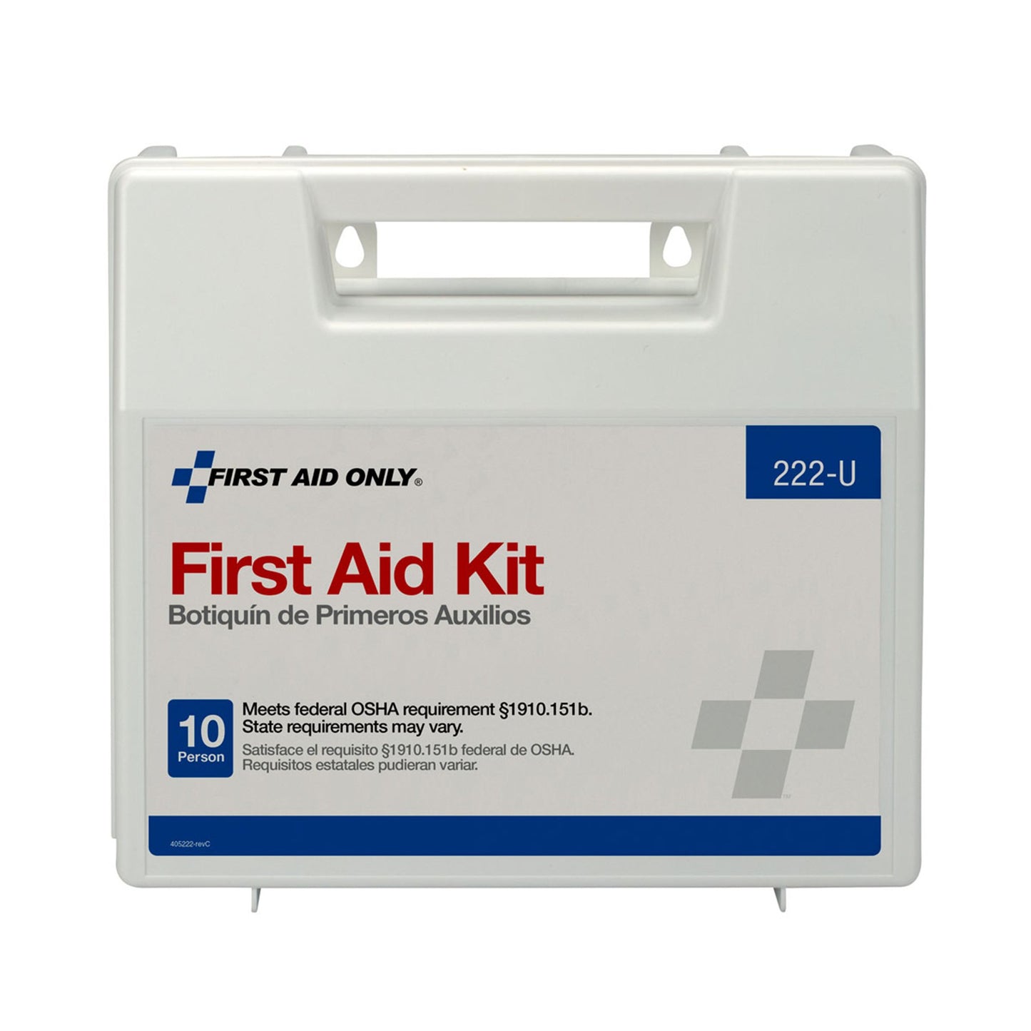 First Aid Kit First Aid Only® 10 Person Plastic Case 222-U