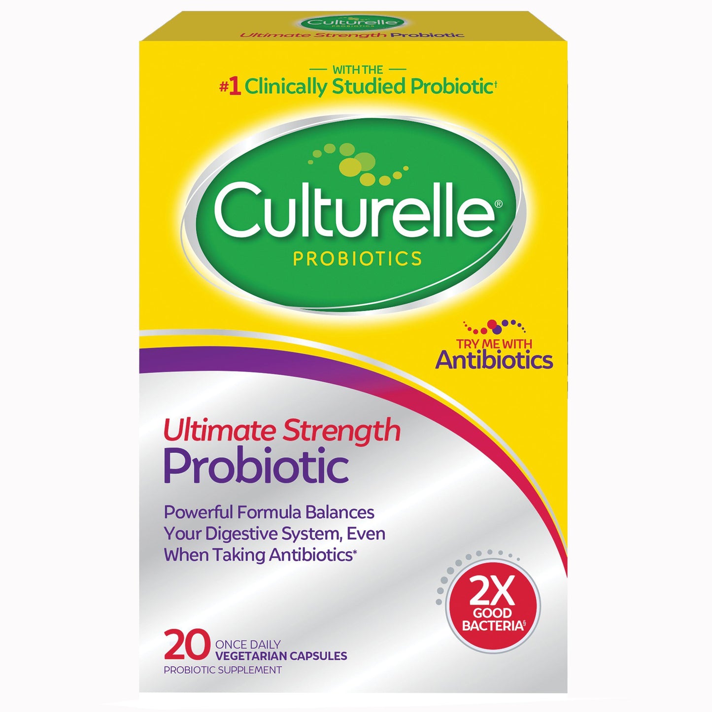 Culturelle® Ultimate Strength Probiotic Capsules 049100400358