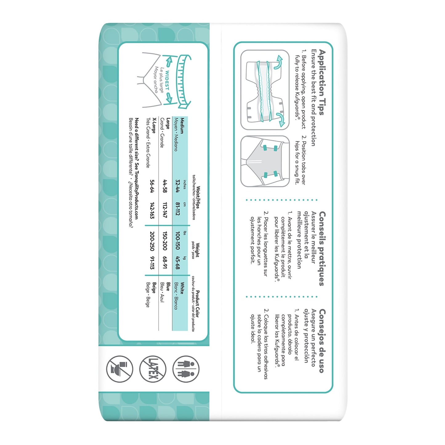 ComfortCare™ Incontinence Brief, Medium 2965-100
