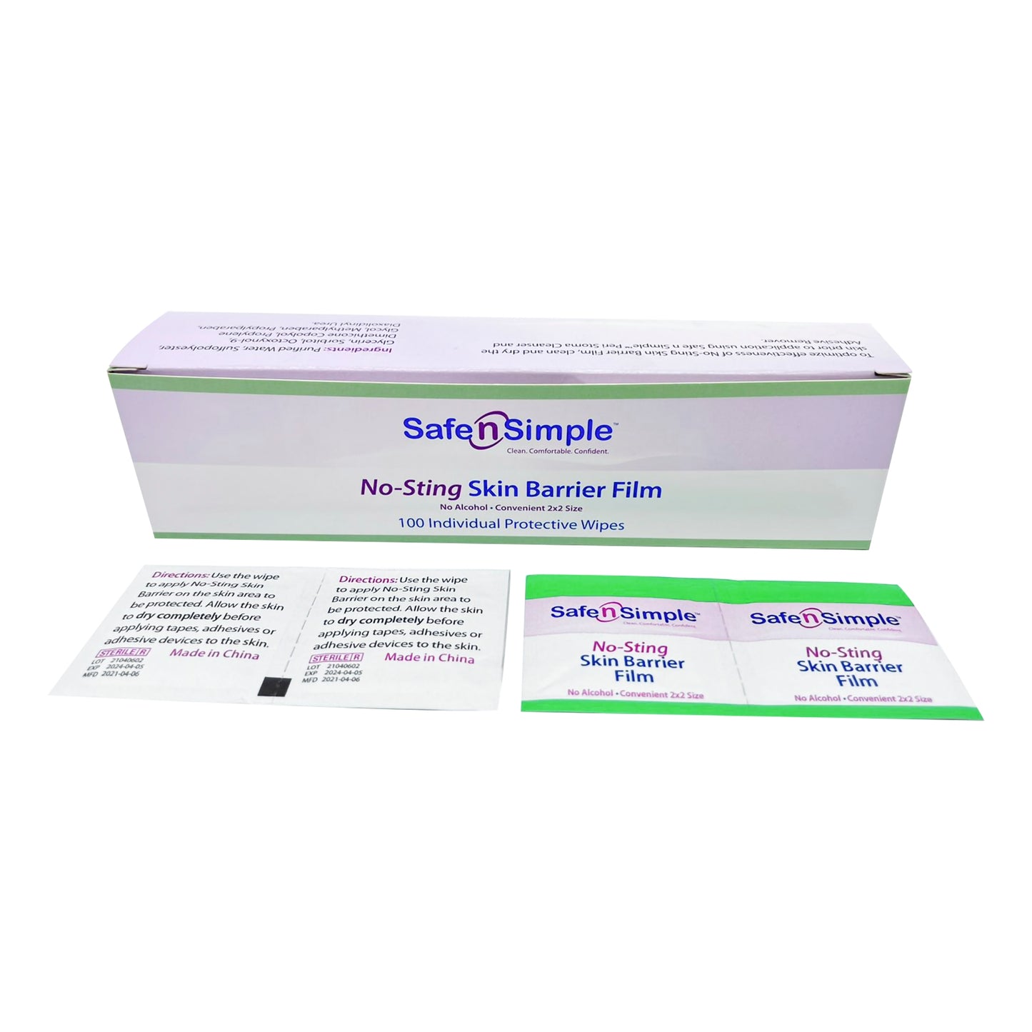 Safe n Simple™ Barrier Wipe SNS80744