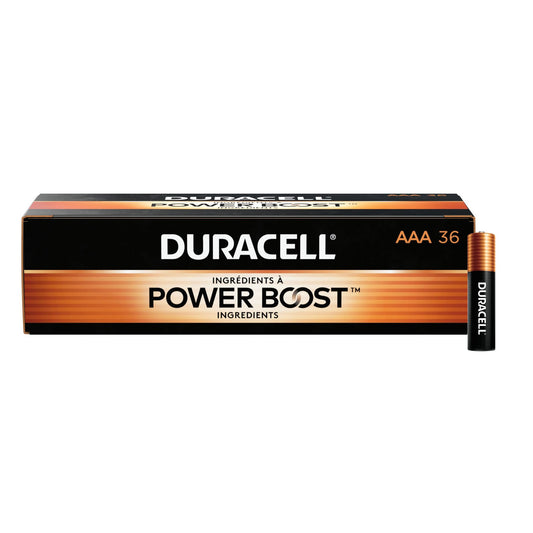 Duracell Duracell Coppertop Alkaline Battery, AAA MN2400DBK, 1 Each