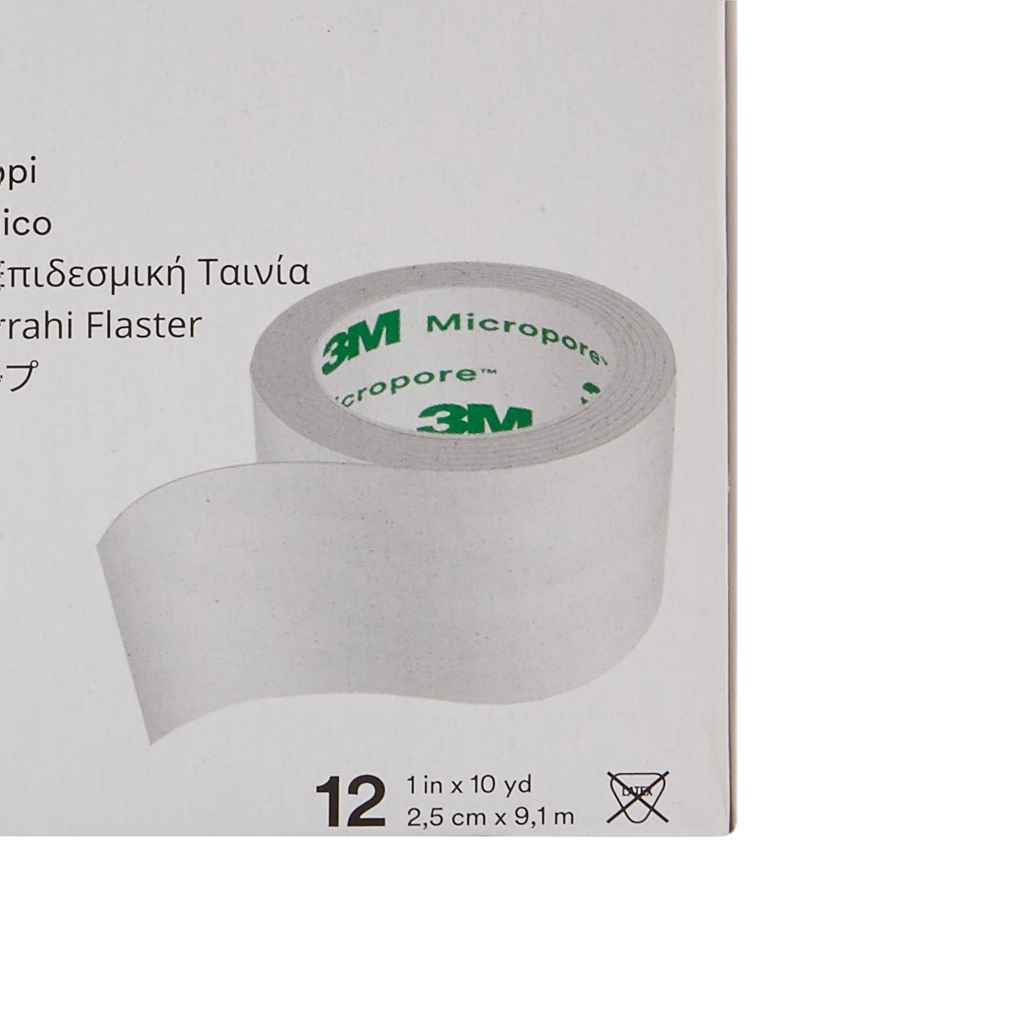 3M™ Micropore™ Paper Medical Tape, 1 Inch x 10 Yard, White 1530-1