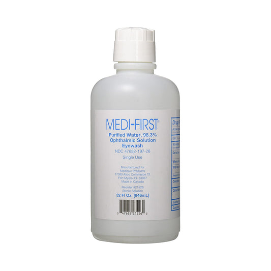 Eyewash Solution Medi-First® 32 oz. Squeeze Bottle - 21526